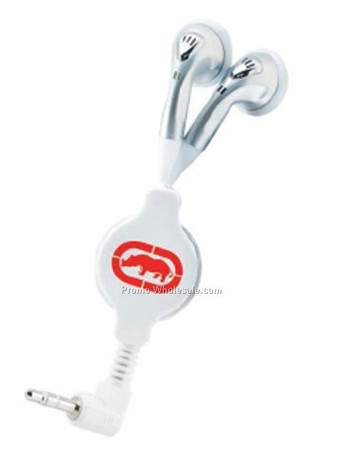 Golden Retractable Ear Buds (3 Day Shipping)