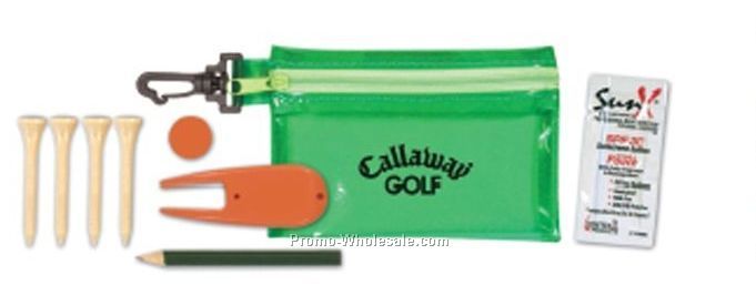 Golf Kit With Clip 'n Go Bag