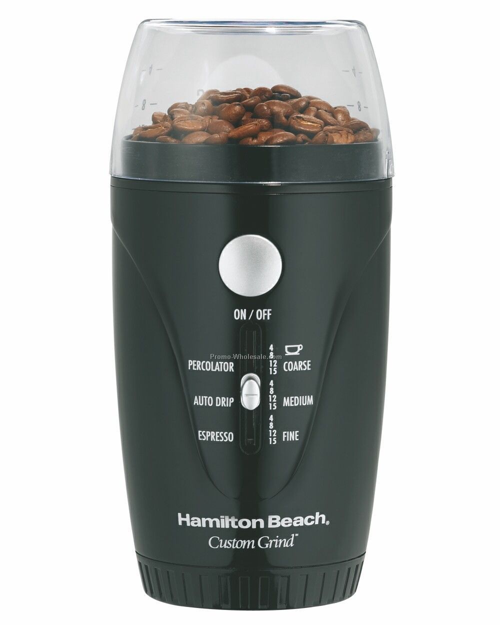 Hamilton Beach Black Custom Coffee Grinder