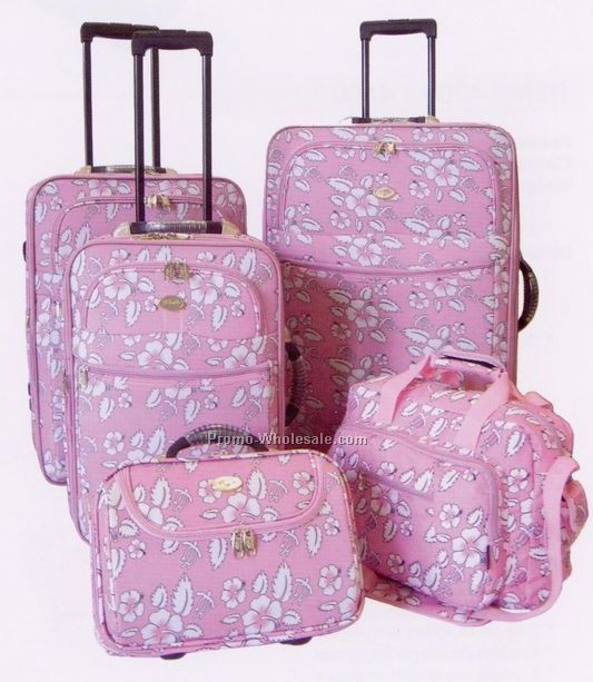 Hawaiian 5 Piece Luggage Set