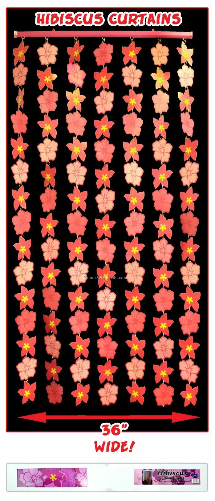 Hibiscus Curtains