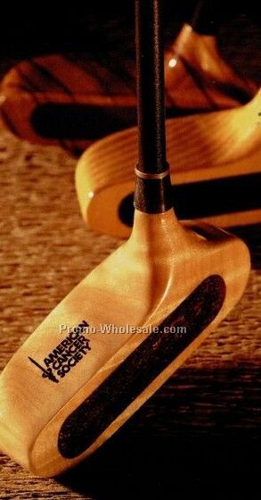 In 1 Hardwood Putter - Eagle W/ Graphite Shaft (Birdseye Maple)