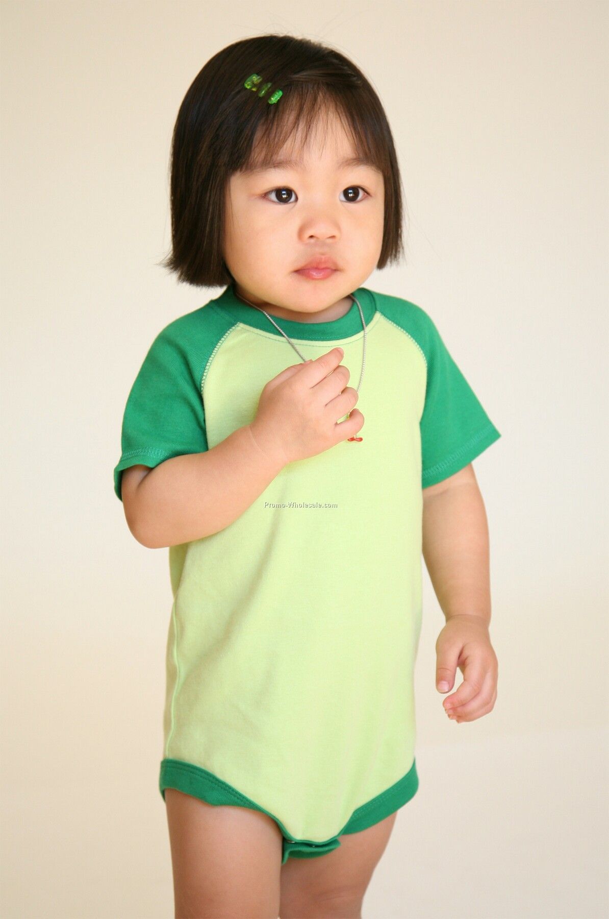 Infants Short Sleeve Raglan Body Suit (6m-24m)