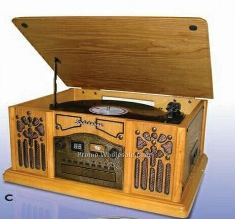 Jensen Nostalgic Wooden Music System