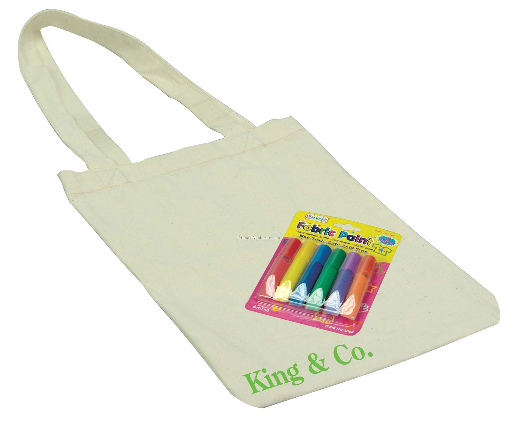 Kid's Tote Fabric Paint Set
