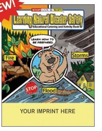 Learning Natural Disaster Safety Coloring Book