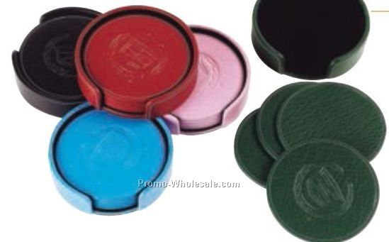 Leather Coasters (Set Of 4)