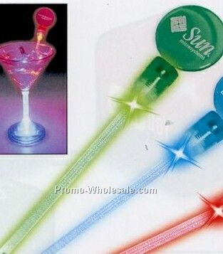 Light Up Stirrer - Green / Green LED Light