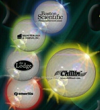 Light-up Bulk Golf Ball - Jade Green LED