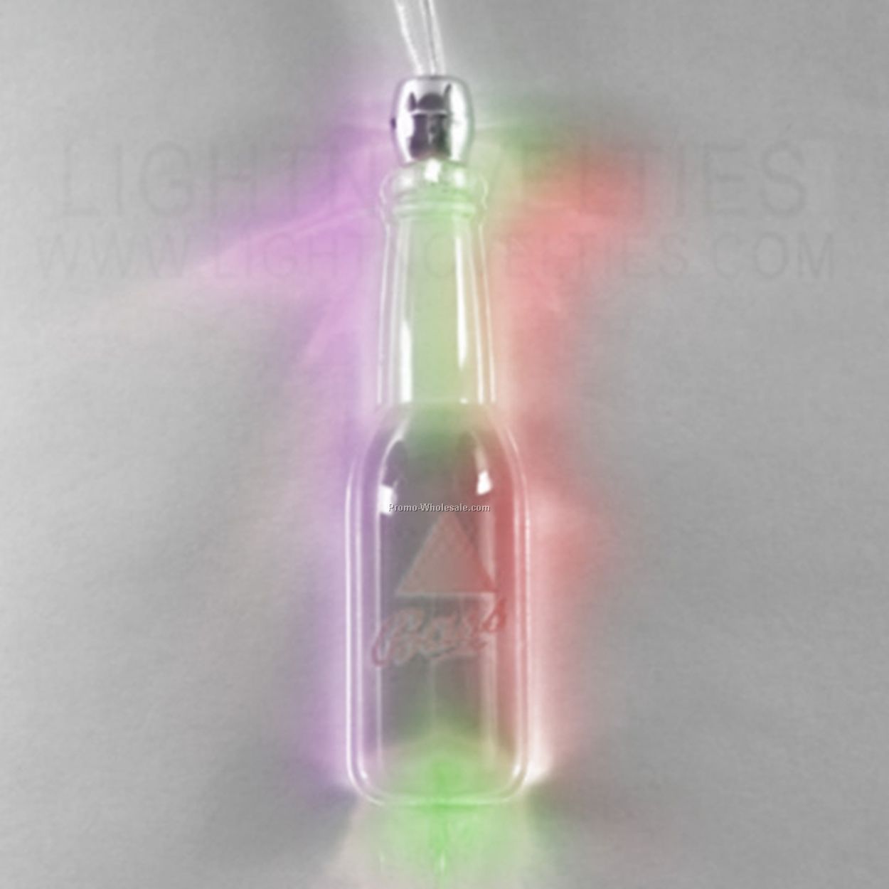 Lighted Necklace - Bottle - Multi