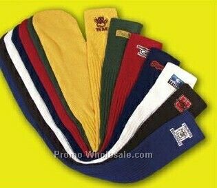 Logosox Adult European Style Soccer Socks - Blank