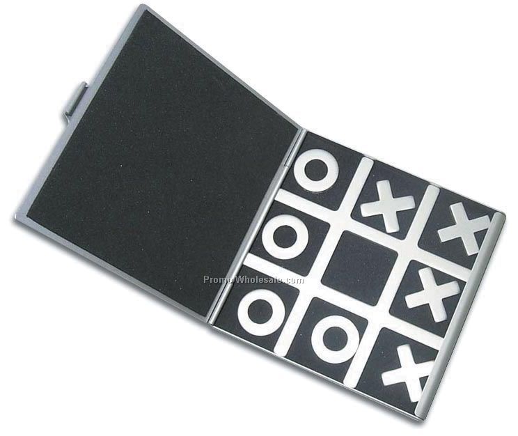 Magnetic Metal Travel Tic Tac Toe