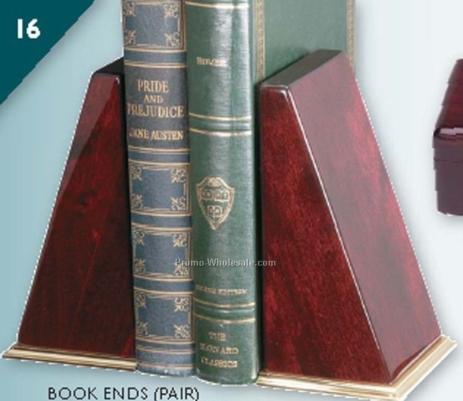 Mahogany Bookends (Pair)