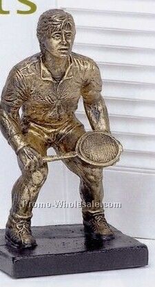 Male Tennis Sculpture