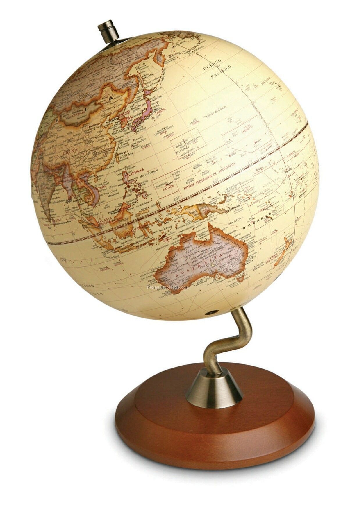 Medium Globe Classic With Wooden Base