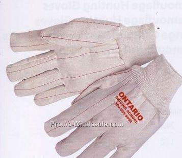 Men's 20 Oz. Double Palm Canvas Gloves