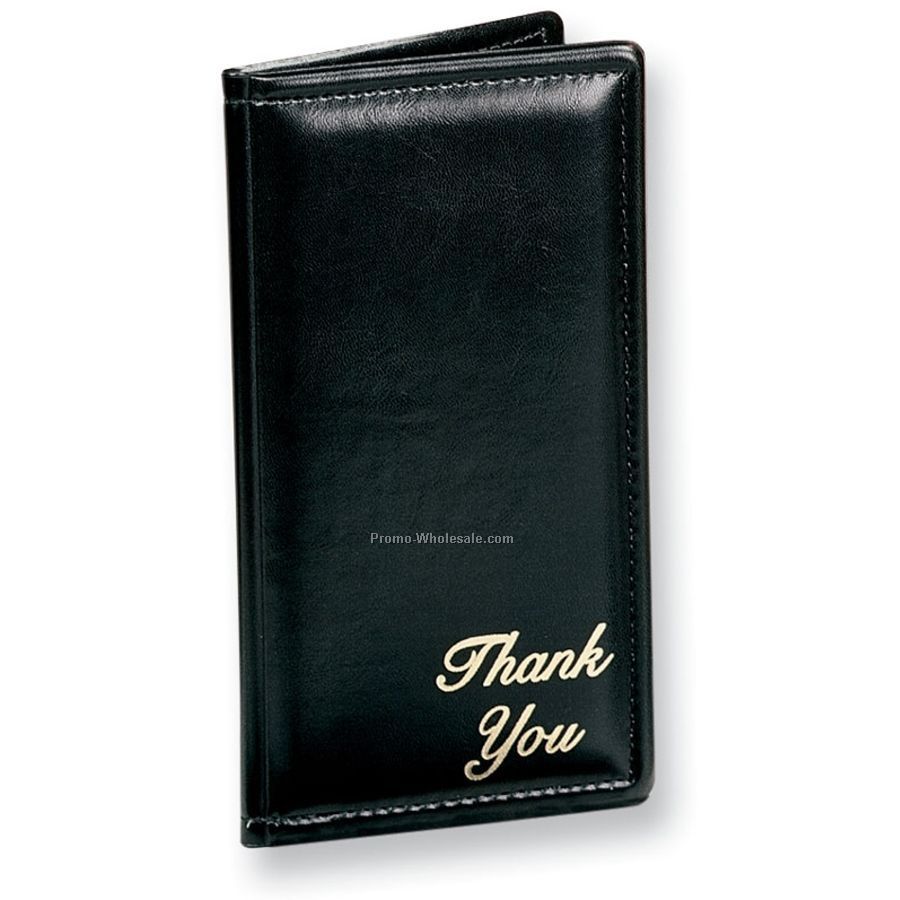 Menu Accessory - Padded Guest Check Presenter (Thank You Foil Stamped)