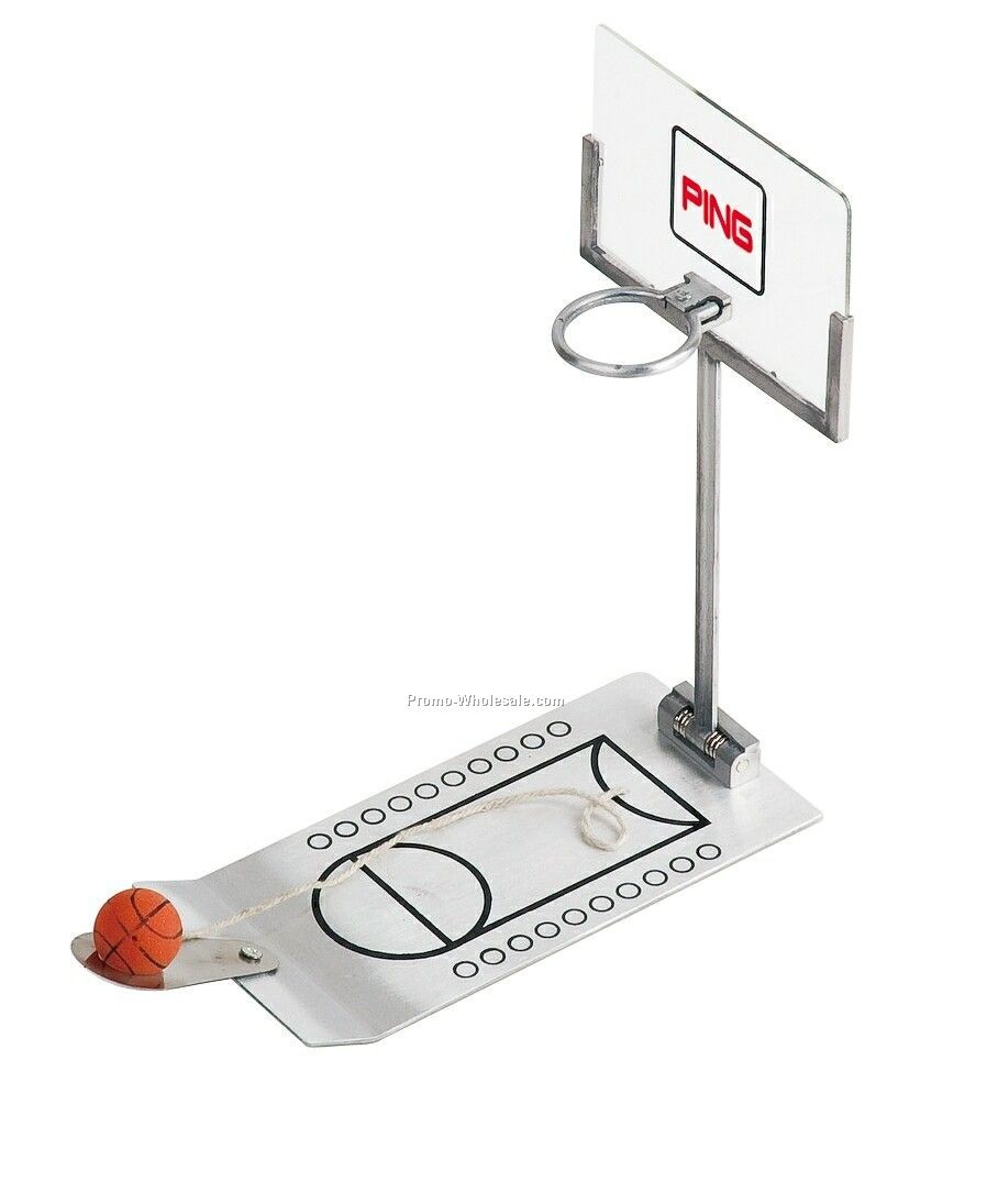 Metal Basketball Foldable Game