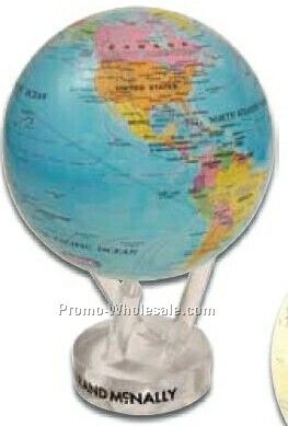Mova Globe (Blue W/ Political Map)