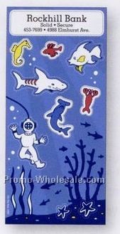 Night Glow Stickers With Underwater Scene