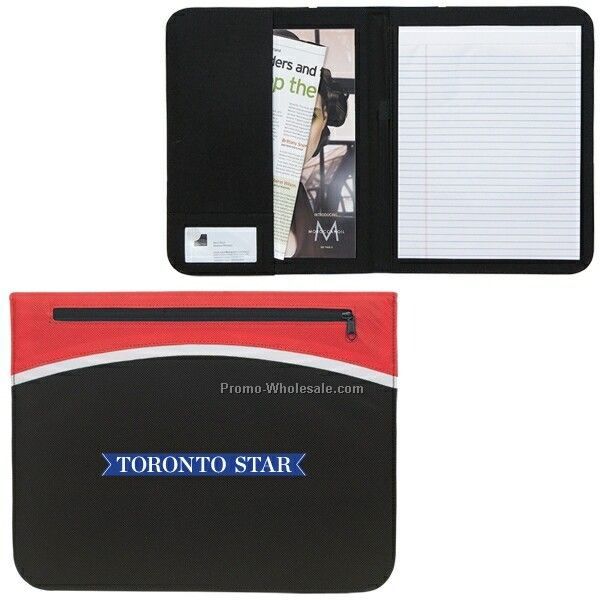 Non Woven Padfolio - 10"x13"