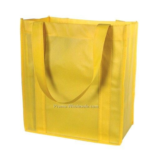 Non Woven Shopper Tote - Yelllow