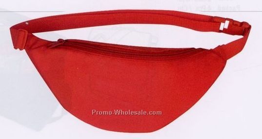 Nylon 1-pocket Fanny Pack (Screen Print)