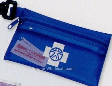 On The Go Kit #2 W/ Antibiotic Ointment 4 7/8"x3 1/8"(Vinyl Pouch)