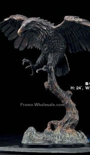 Paloma Bronze American Eagle Sculpture