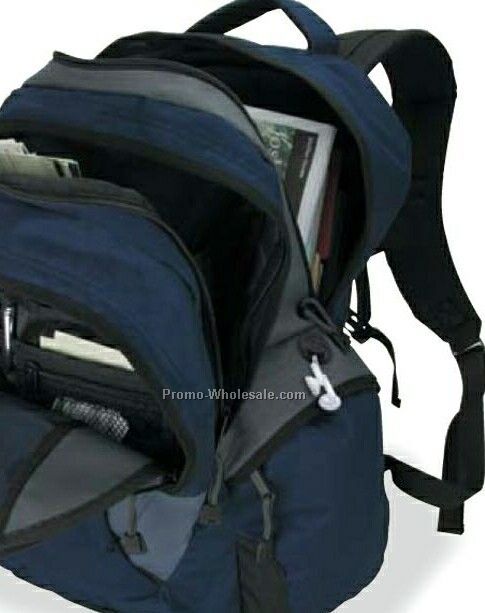 Petro Blue Backpack 14"x18"x7"