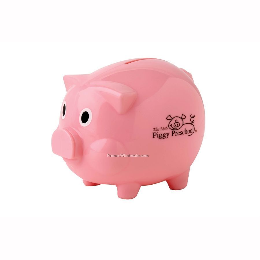 Piggy Bank W/ Bottom Twist-lock Plug
