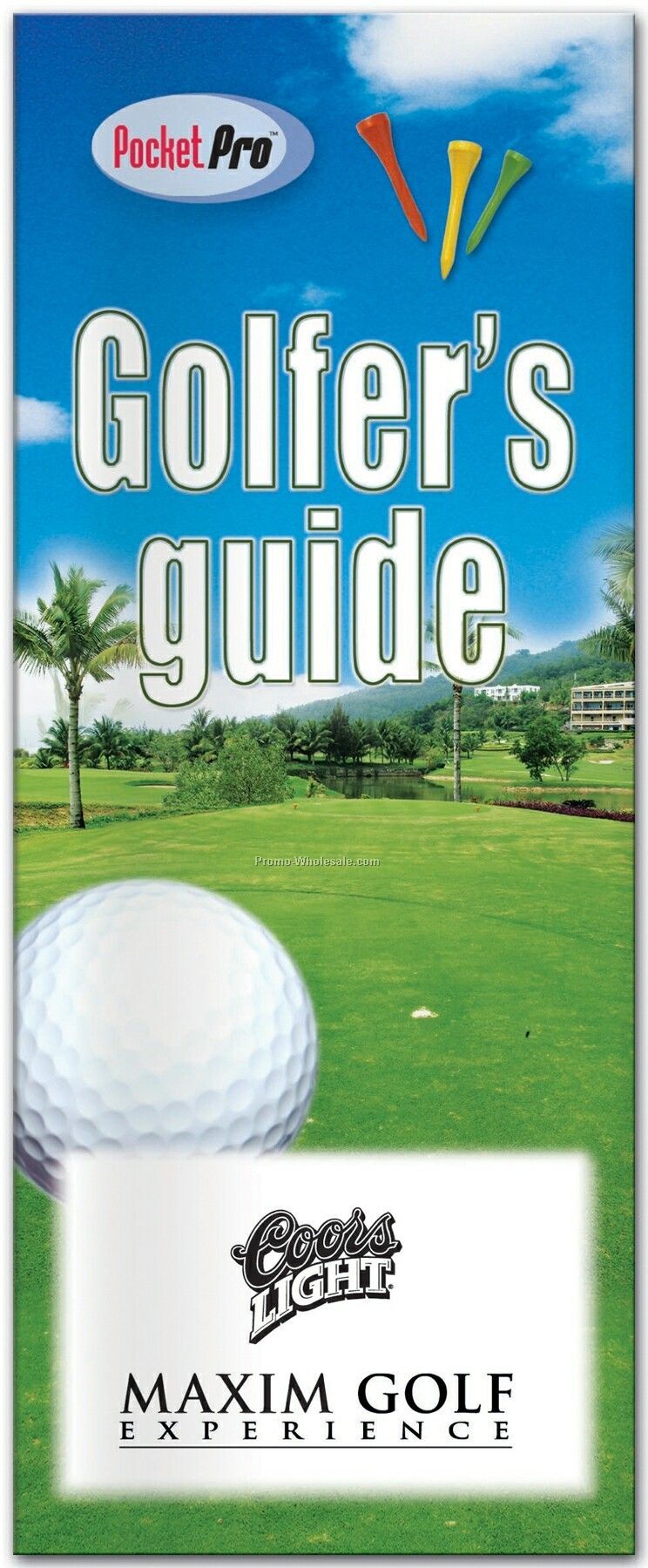 Pillowline Golfer's Guide Pocket Pro Brochure