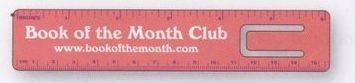 Plastic Ruler With Slot (.015" Thick) 1 Color