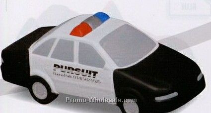 Police Car Squeeze Toy