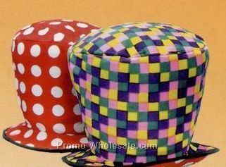 Polyester Reversible Wonderland Hat (One Size Fit Most)