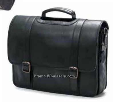 Porthole Flap Briefcase