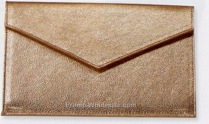 Premium Leather Envelope W/ Gusset