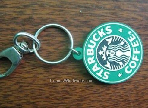 Pvc Key Chain With Clip