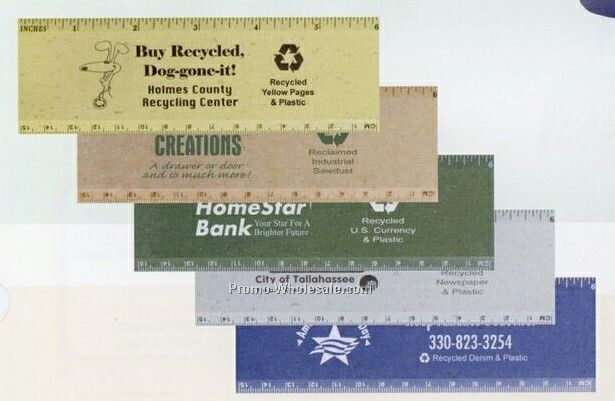 Recycled 6" Ruler