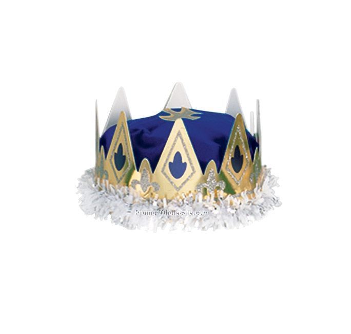 Royal Queen Blue Crown (Full Head Fit)