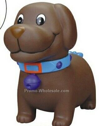 Rubber "man`s Best Friend" Doggie Bank