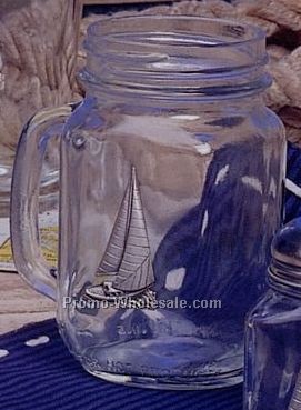 Sailboat Drinking Jar