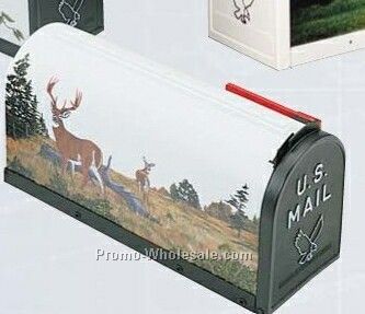 Scenic Decor Series Mailboxes - Buck & Doe Deer (Blank)