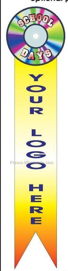 School Days Disc Bookmark W/ Black Back