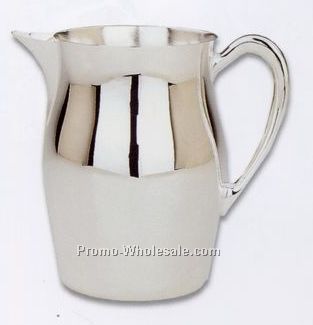 Silverplated Paul Revere 2 Quart Pitcher Barware W/ Ice Guard