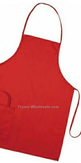 Single Pocket Restaurant Apron (Print)