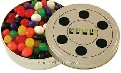 Small Movie Reel Tin (Jelly Beans) 4"x1-1/8"