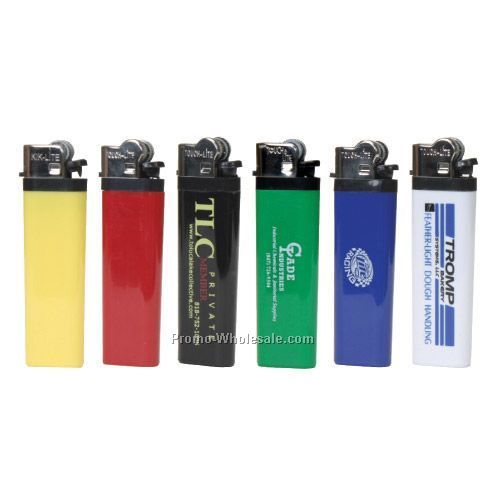 Solid Color Standard Flint Cigarette Lighter