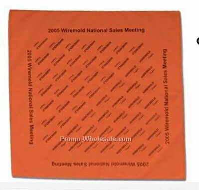 Solid Cotton Bandanna (Blank)