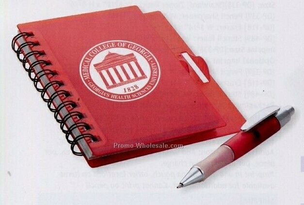 Spiral Notebook W/ Pen (3 Day Shipping)